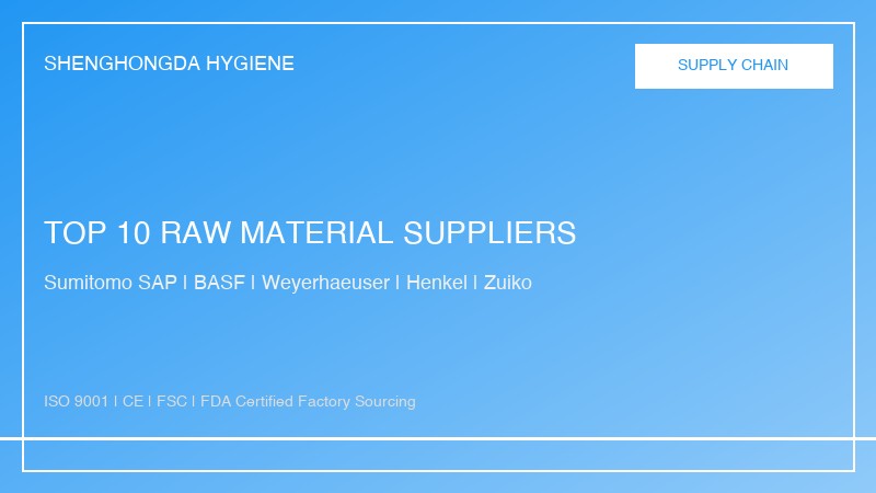 Top 10 Diaper Raw Material Suppliers in the Global Supply Chain